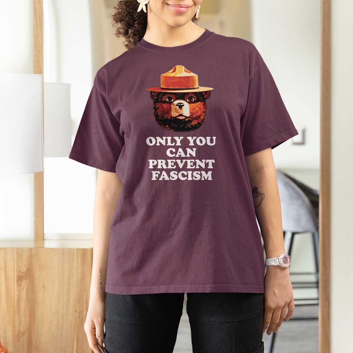 Protect Our National Parks T Shirt For Women NPS Bear