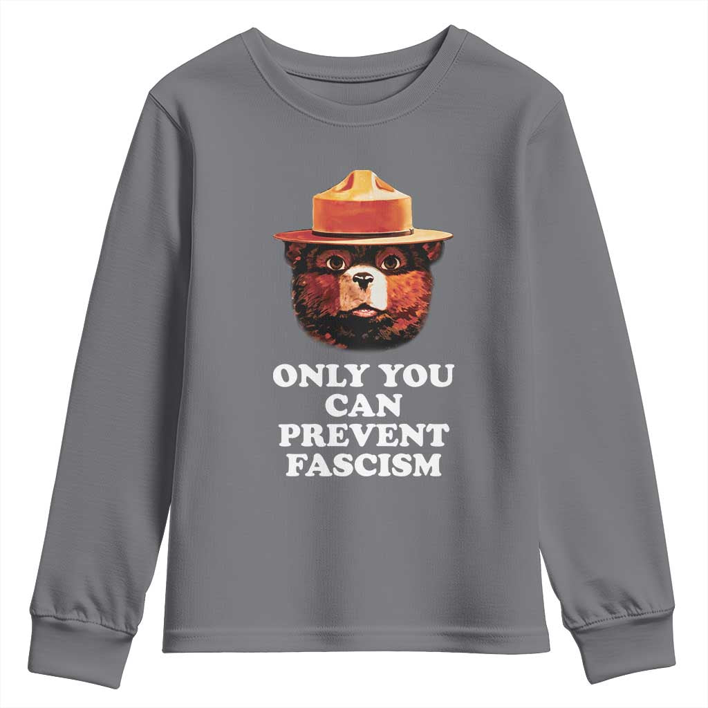 Protect Our National Parks Youth Sweatshirt NPS Bear