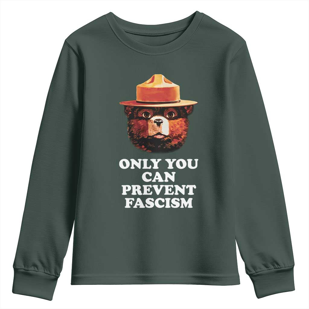 Protect Our National Parks Youth Sweatshirt NPS Bear