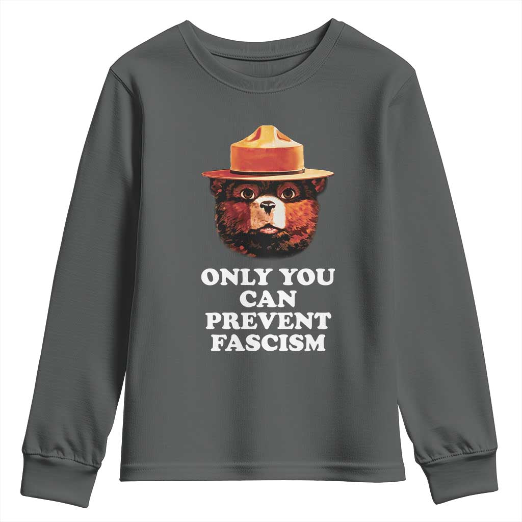 Protect Our National Parks Youth Sweatshirt NPS Bear