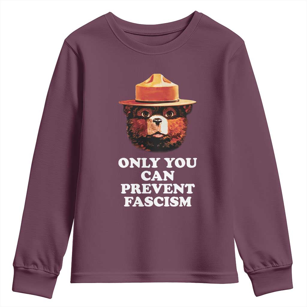 Protect Our National Parks Youth Sweatshirt NPS Bear
