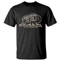 Protect Our National Parks T Shirt Bison Buffalo Vintage
