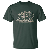 Protect Our National Parks T Shirt Bison Buffalo Vintage