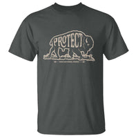 Protect Our National Parks T Shirt Bison Buffalo Vintage