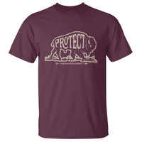 Protect Our National Parks T Shirt Bison Buffalo Vintage