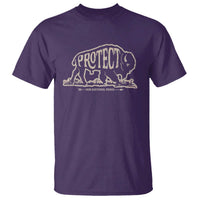 Protect Our National Parks T Shirt Bison Buffalo Vintage