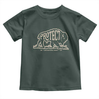 Protect Our National Parks Toddler T Shirt Bison Buffalo Vintage