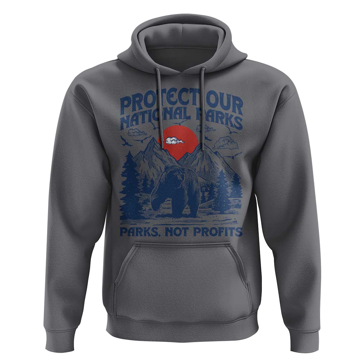 Protect Our National Parks Hoodie Parks Not Profits Wildlife Forestcore