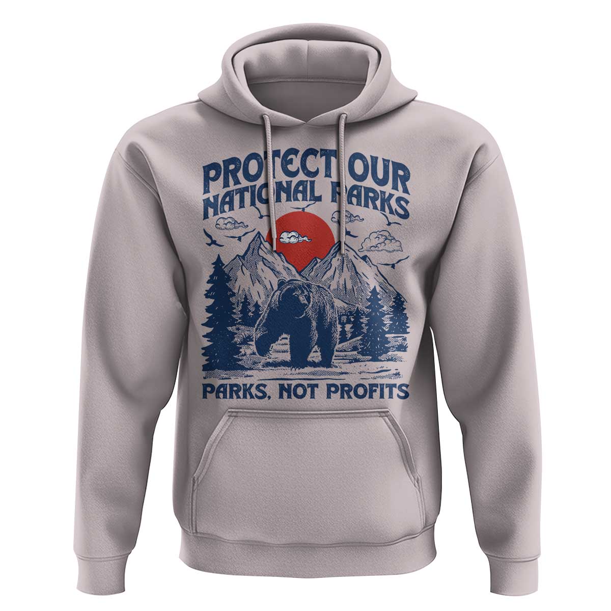 Protect Our National Parks Hoodie Parks Not Profits Wildlife Forestcore
