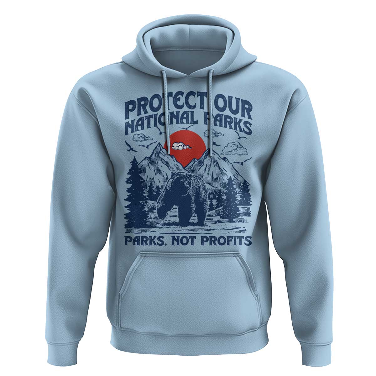 Protect Our National Parks Hoodie Parks Not Profits Wildlife Forestcore