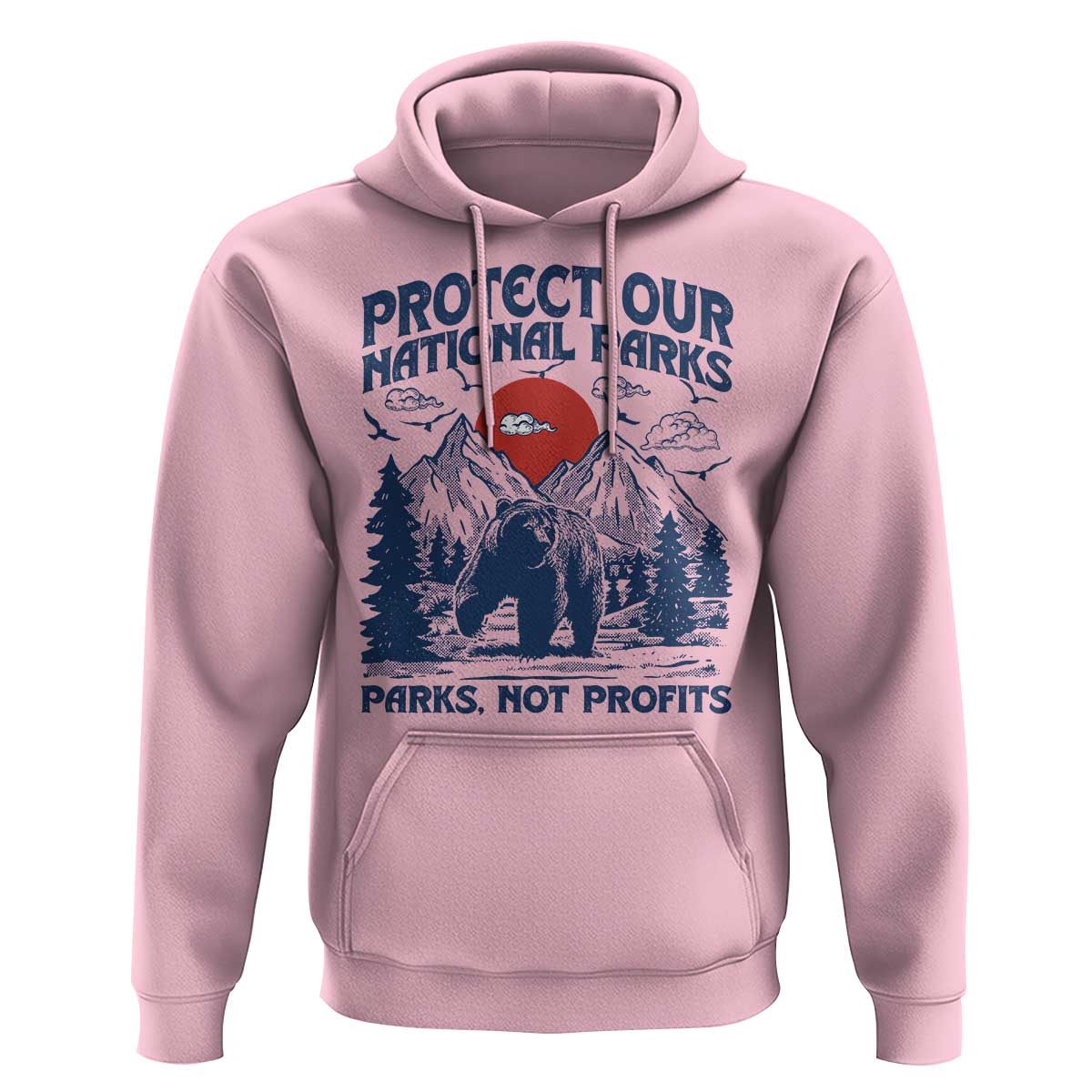Protect Our National Parks Hoodie Parks Not Profits Wildlife Forestcore