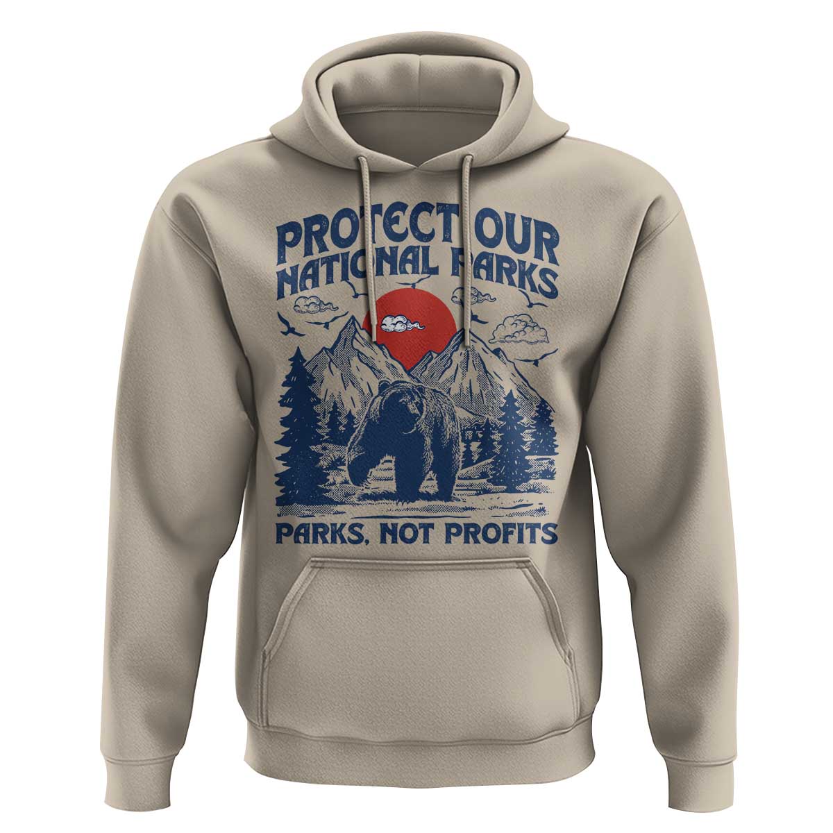Protect Our National Parks Hoodie Parks Not Profits Wildlife Forestcore