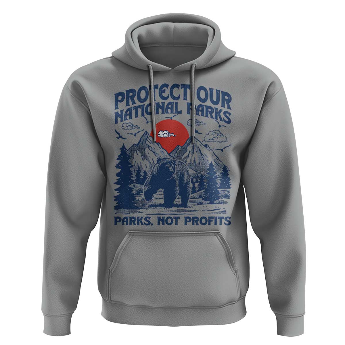 Protect Our National Parks Hoodie Parks Not Profits Wildlife Forestcore