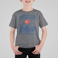Protect Our National Parks T Shirt For Kid Parks Not Profits Wildlife Forestcore