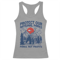 Protect Our National Parks Racerback Tank Top Parks Not Profits Wildlife Forestcore