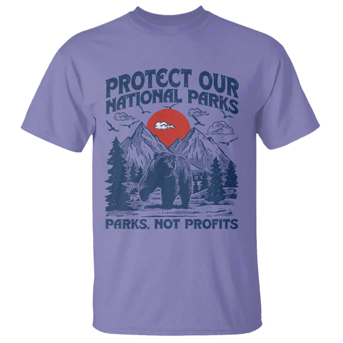 Protect Our National Parks T Shirt Parks Not Profits Wildlife Forestcore