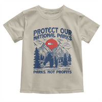 Protect Our National Parks Toddler T Shirt Parks Not Profits Wildlife Forestcore