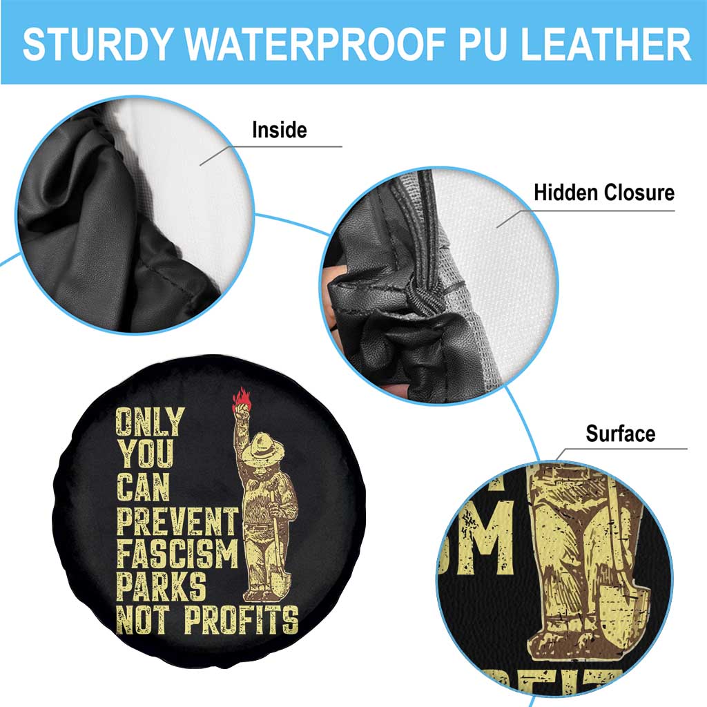 Protect Our National Parks Spare Tire Cover Bear Progressive Funny Gift