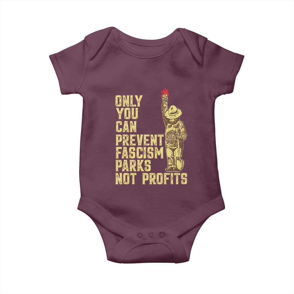 Protect Our National Parks Baby Onesie Bear Progressive Funny Gift
