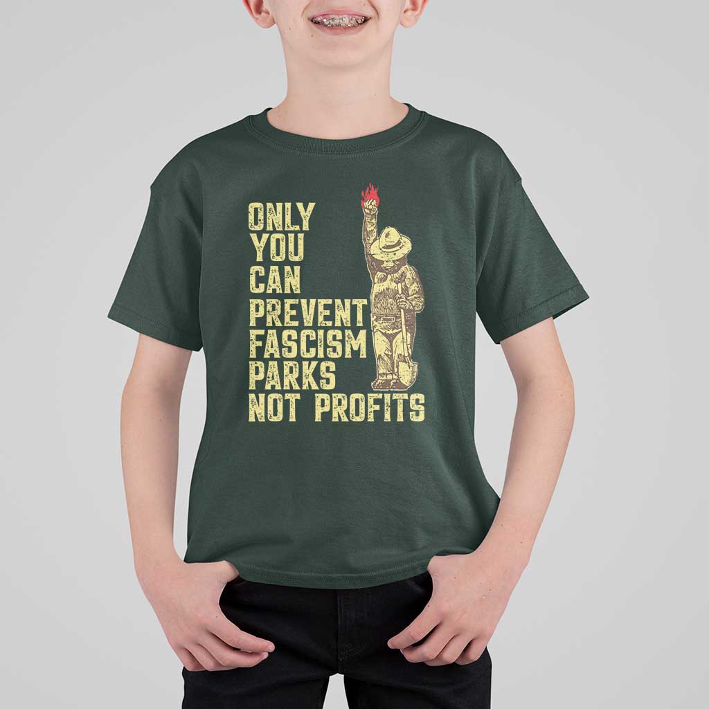 Protect Our National Parks T Shirt For Kid Bear Progressive Funny Gift