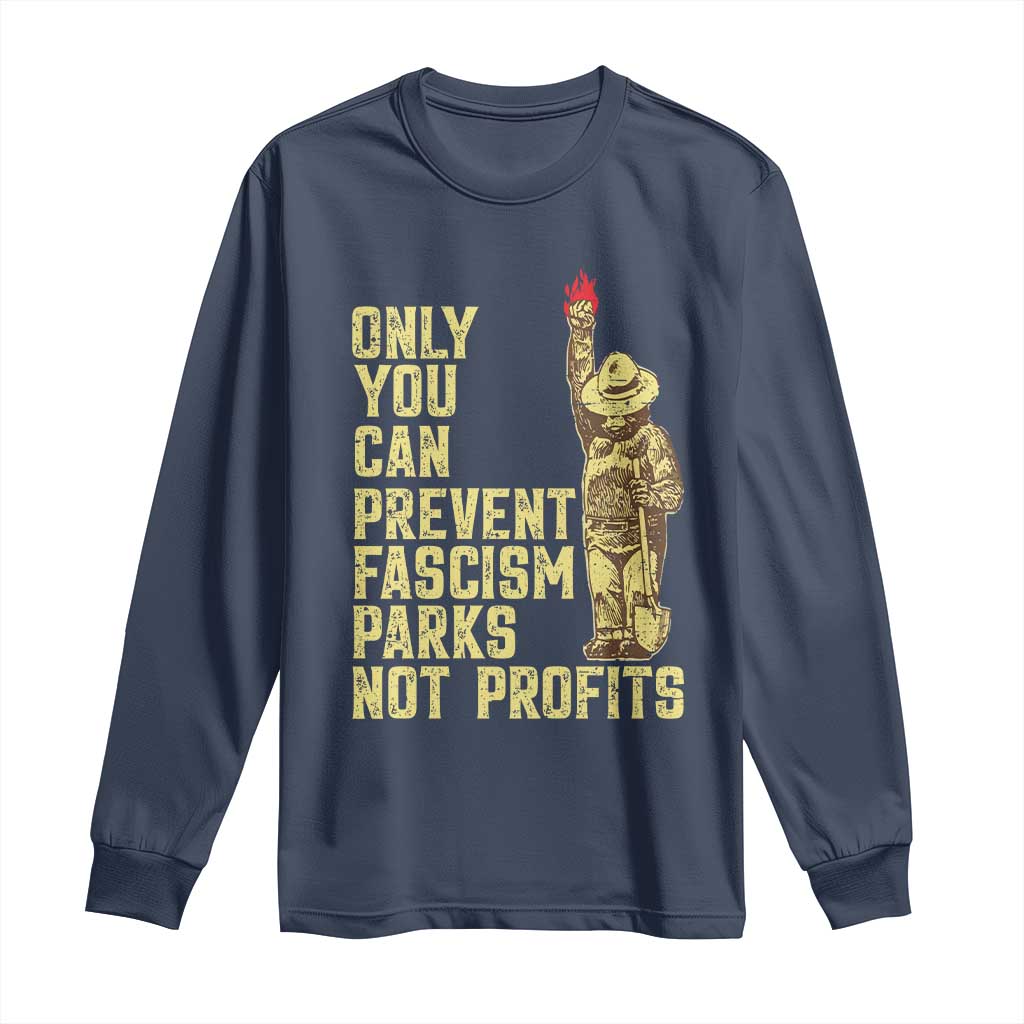 Protect Our National Parks Long Sleeve Shirt Bear Progressive Funny Gift