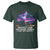 Protect Our National Parks T Shirt Bison Forest Starscape Aurora
