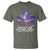 Protect Our National Parks T Shirt Bison Forest Starscape Aurora