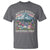 Mount Rainier National Park T Shirt Retro Vintage Wildflowers