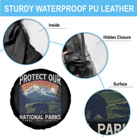 Protect Our National Parks Spare Tire Cover Vintage NPS Bear Mountains