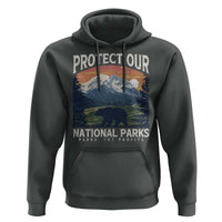 Protect Our National Parks Hoodie Vintage NPS Bear Mountains