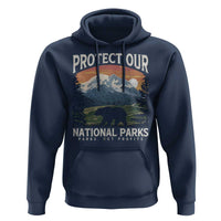 Protect Our National Parks Hoodie Vintage NPS Bear Mountains