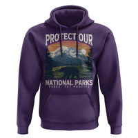 Protect Our National Parks Hoodie Vintage NPS Bear Mountains