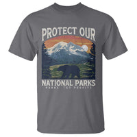 Protect Our National Parks T Shirt Vintage NPS Bear Mountains