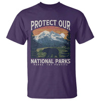 Protect Our National Parks T Shirt Vintage NPS Bear Mountains