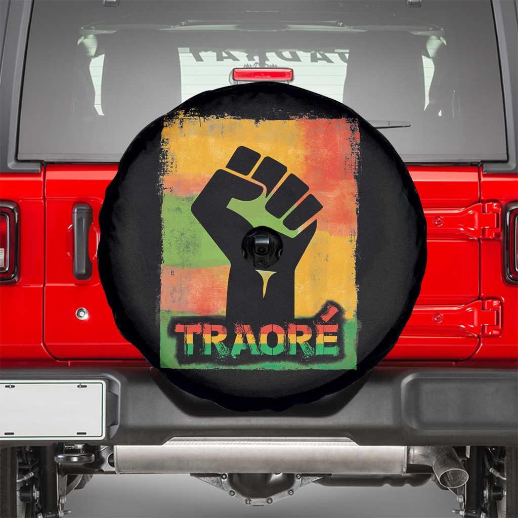 Burkina Faso Ibrahim Traoré Spare Tire Cover