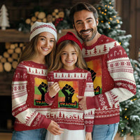 Burkina Faso Ibrahim Traoré Ugly Christmas Sweater - Wonder Print Shop