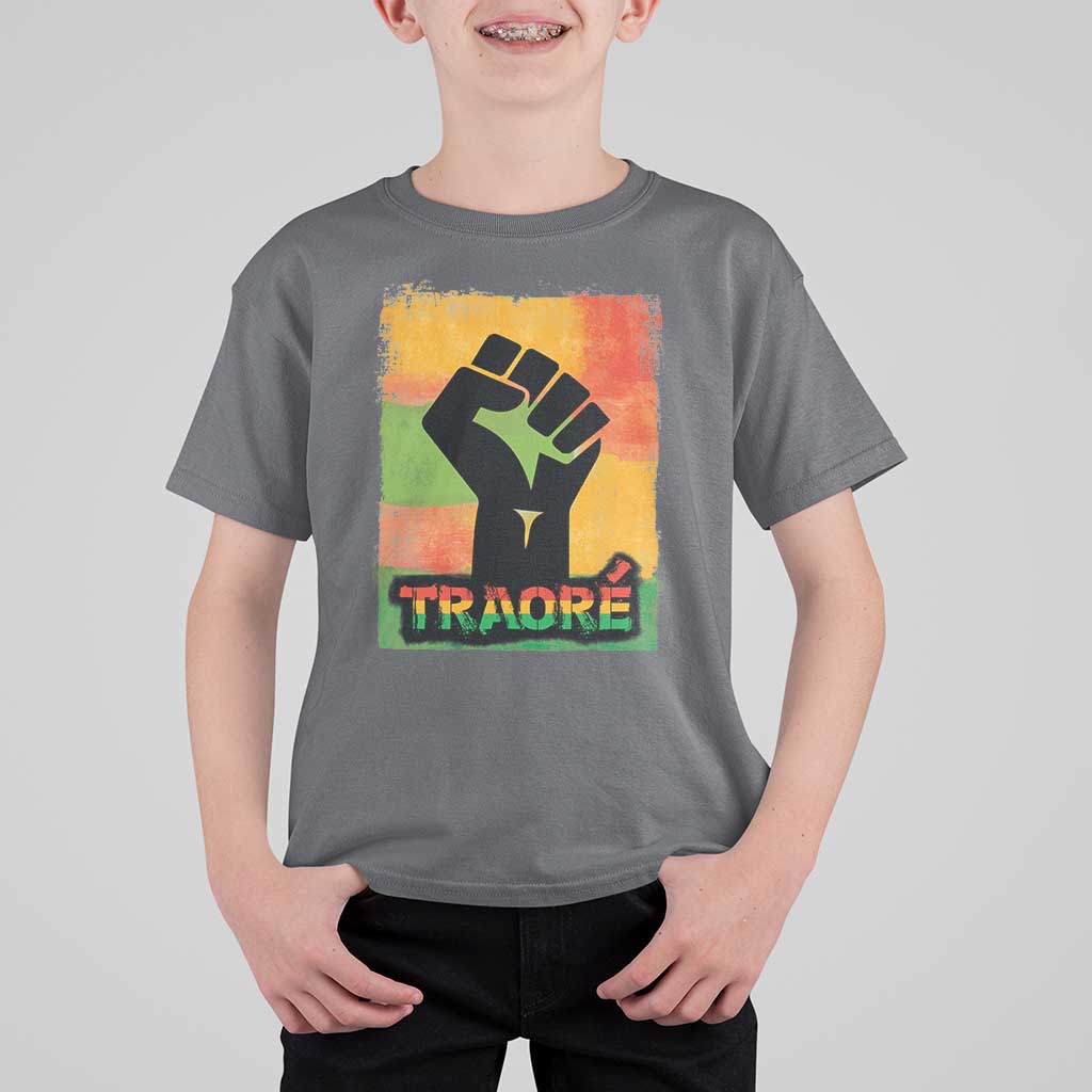 Burkina Faso Ibrahim Traoré T Shirt For Kid
