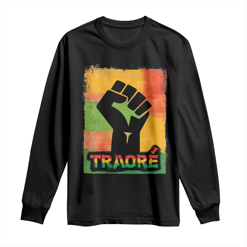 Burkina Faso Ibrahim Traoré Long Sleeve Shirt