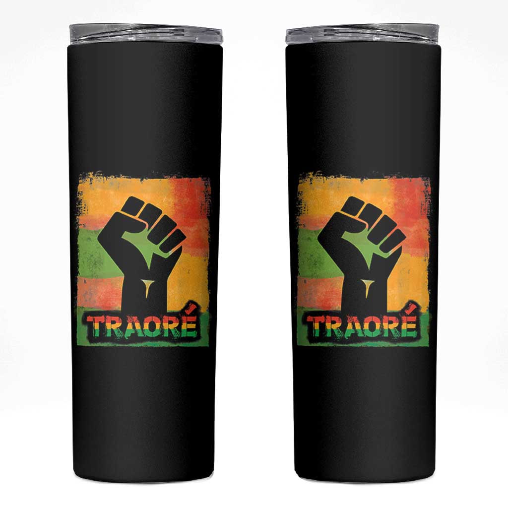 Burkina Faso Ibrahim Traoré Skinny Tumbler