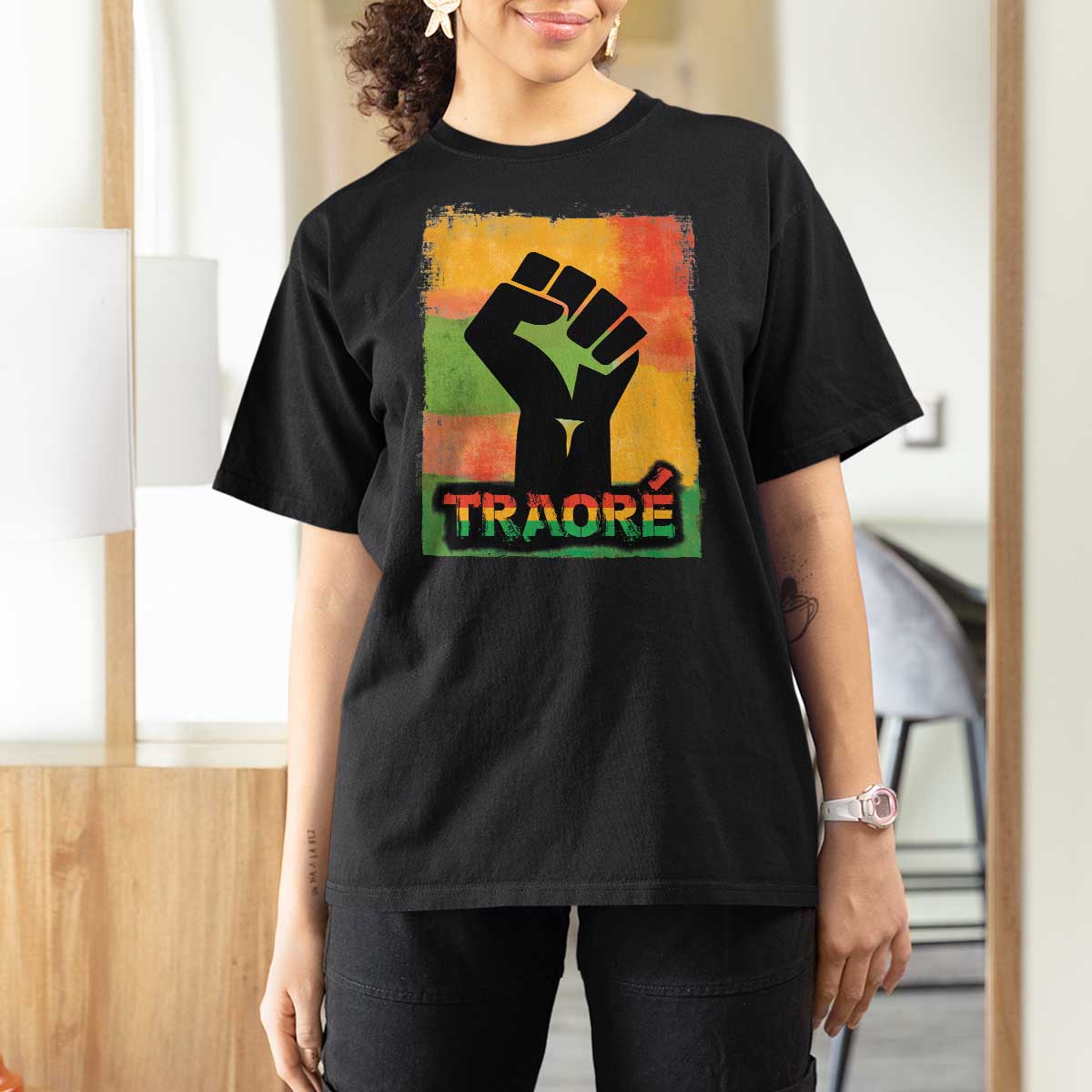 Burkina Faso Ibrahim Traoré T Shirt For Women