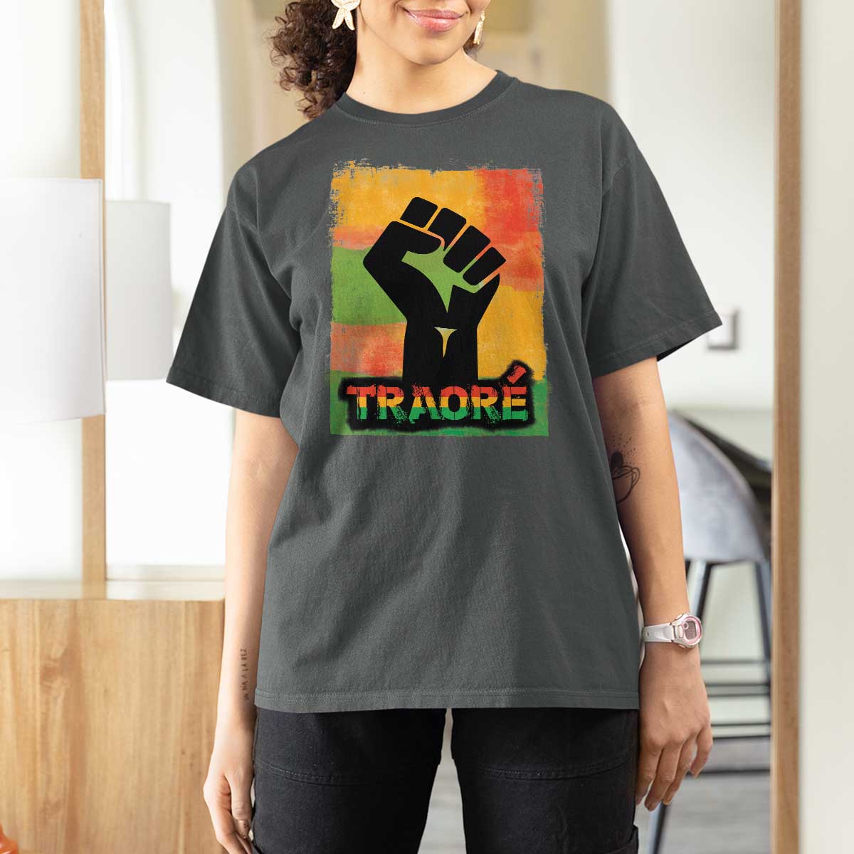 Burkina Faso Ibrahim Traoré T Shirt For Women