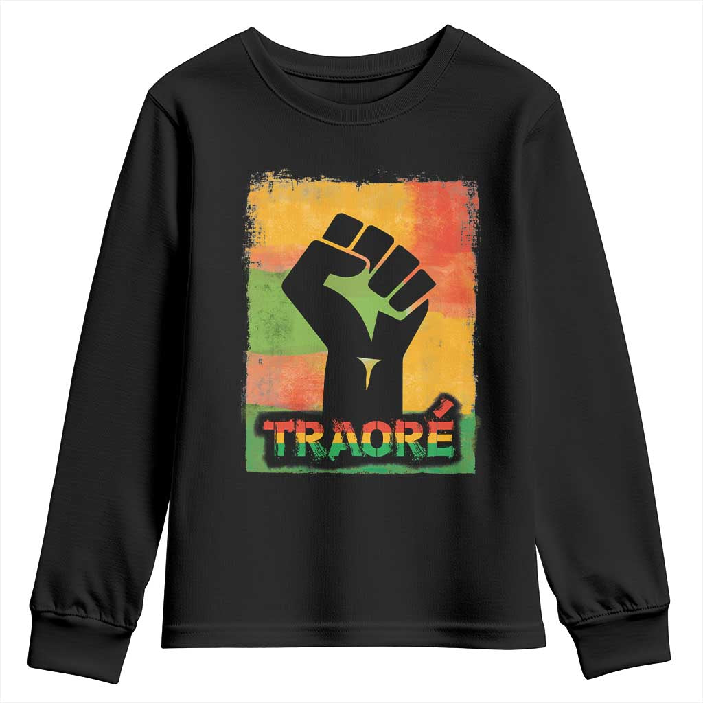 Burkina Faso Ibrahim Traoré Youth Sweatshirt