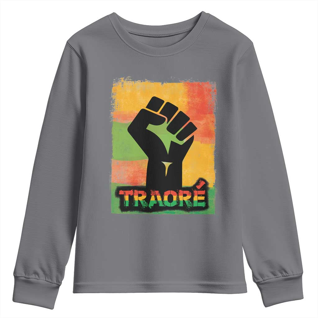 Burkina Faso Ibrahim Traoré Youth Sweatshirt