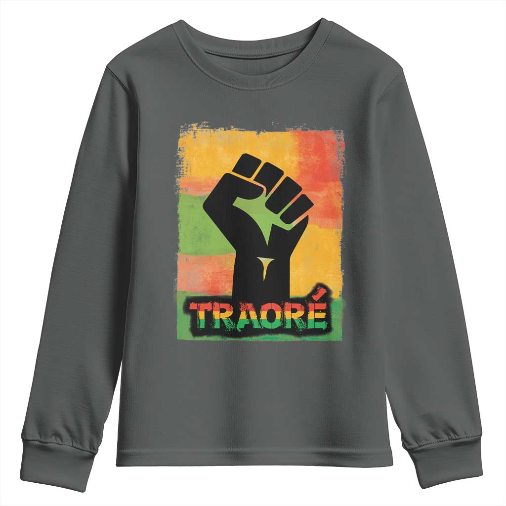 Burkina Faso Ibrahim Traoré Youth Sweatshirt