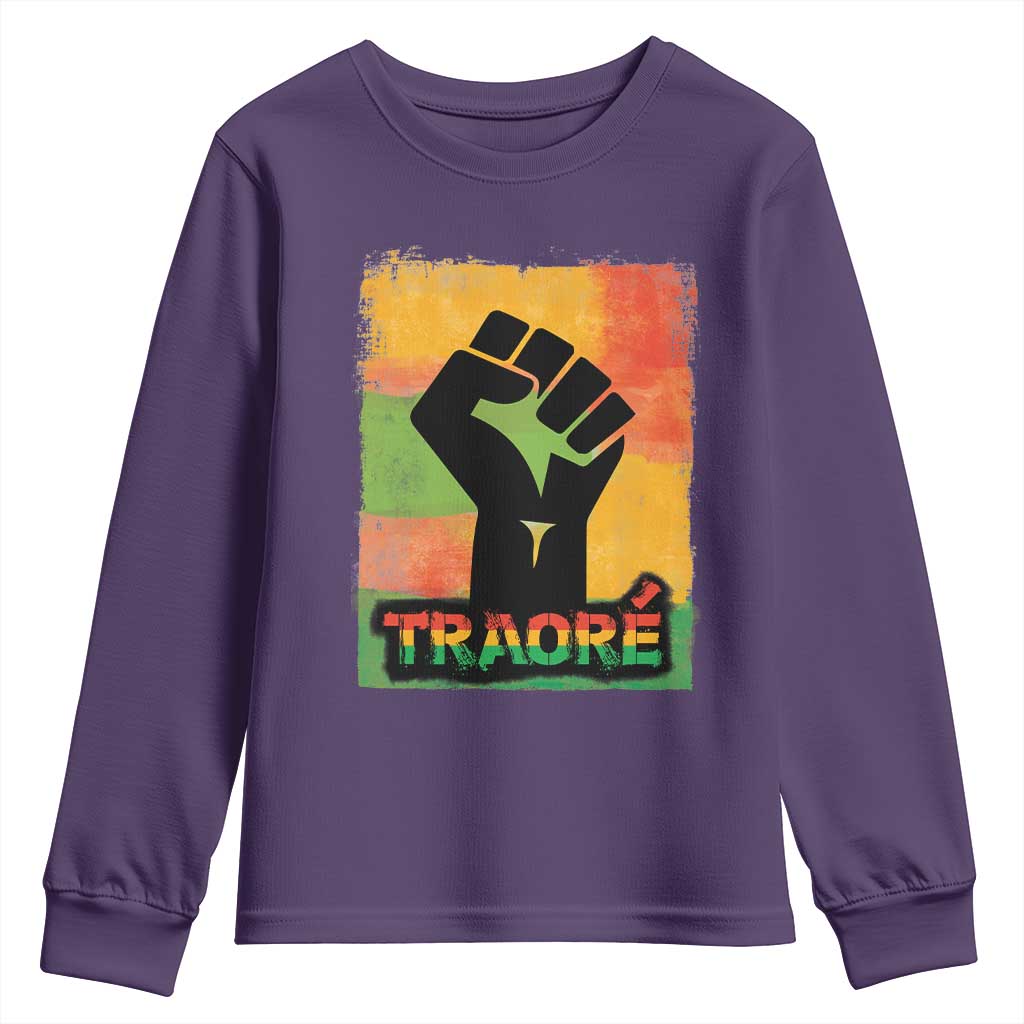 Burkina Faso Ibrahim Traoré Youth Sweatshirt