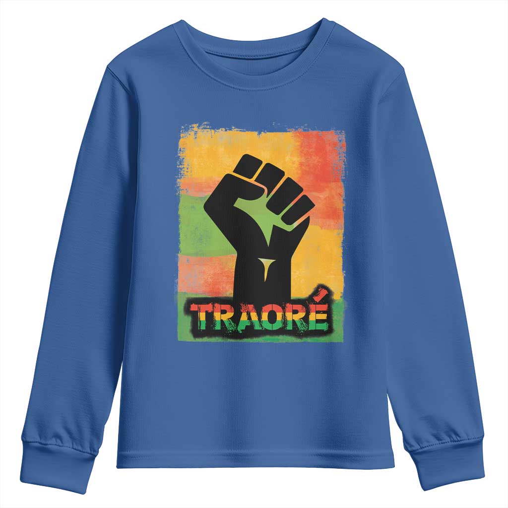Burkina Faso Ibrahim Traoré Youth Sweatshirt
