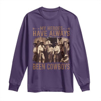 Black Cowboys Long Sleeve Shirt Western Rodeo Melanin Black History Texas Men