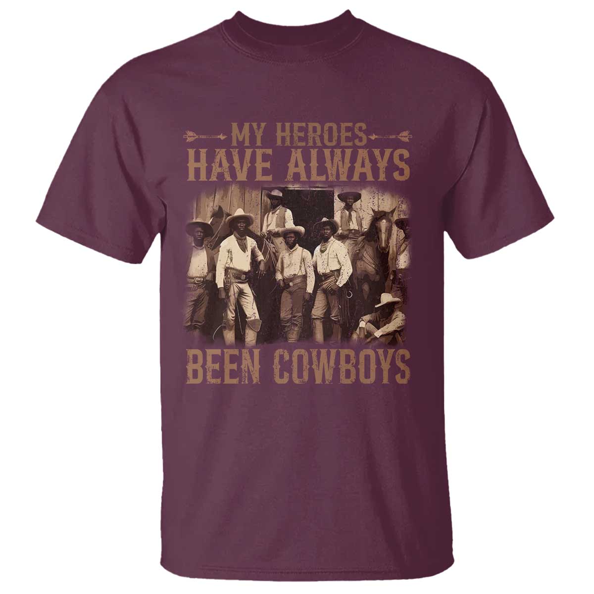 Black Cowboys T Shirt Western Rodeo Melanin Black History Texas Men