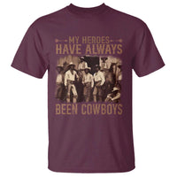 Black Cowboys T Shirt Western Rodeo Melanin Black History Texas Men