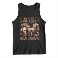 Black Cowboys Tank Top Western Rodeo Melanin Black History Texas Men